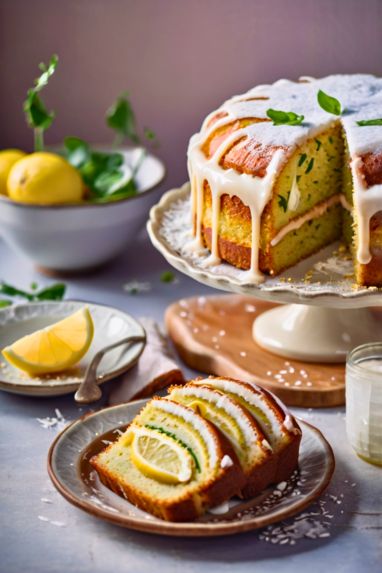 Mary Berry Lemon Courgette Cake Recipe