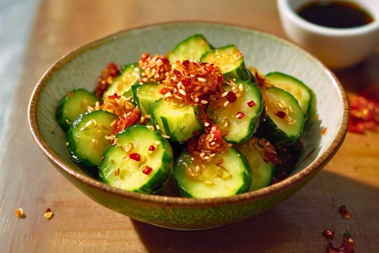 Gyu Kaku Spicy Addicting Cucumber Recipe