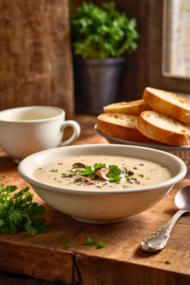 La Madeleine Mushroom Soup Recipe