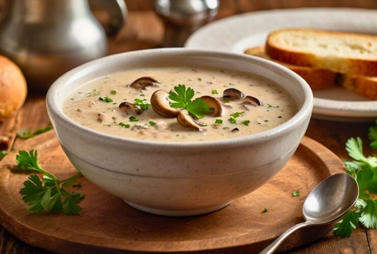 La Madeleine Mushroom Soup Recipe