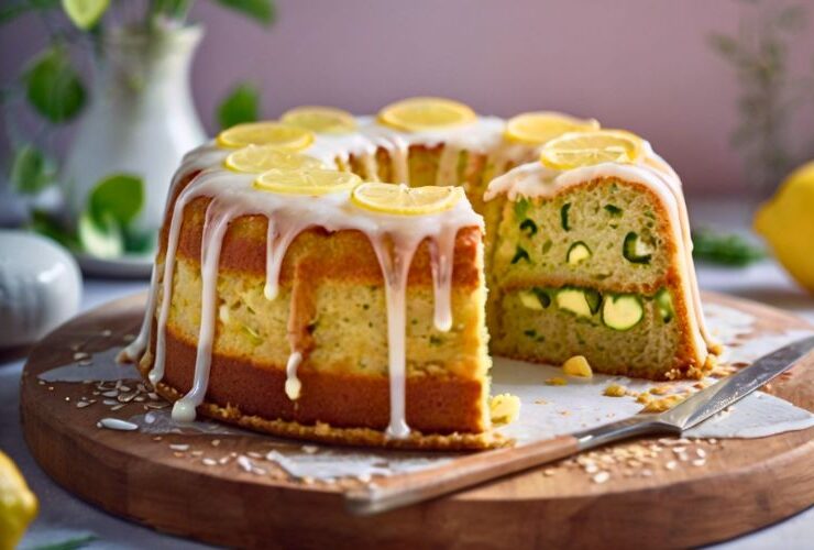 Mary Berry Lemon Courgette Cake Recipe