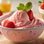 Ninja Creami Strawberry Frozen Yogurt Recipe