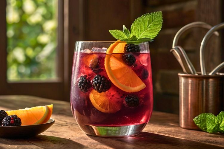 Outback Blackberry Sangria Recipe