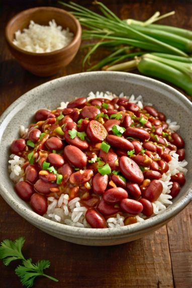 Cajun Ninja Red Beans and Rice Recipe