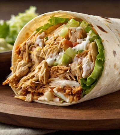 Shredded Chicken Burrito Taco Bell Recipe