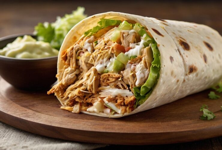 Shredded Chicken Burrito Taco Bell Recipe