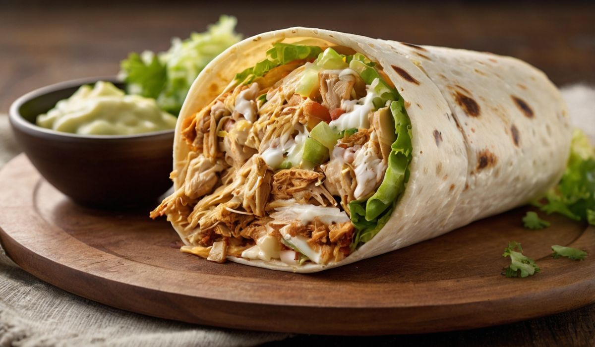 Shredded Chicken Burrito Taco Bell Recipe